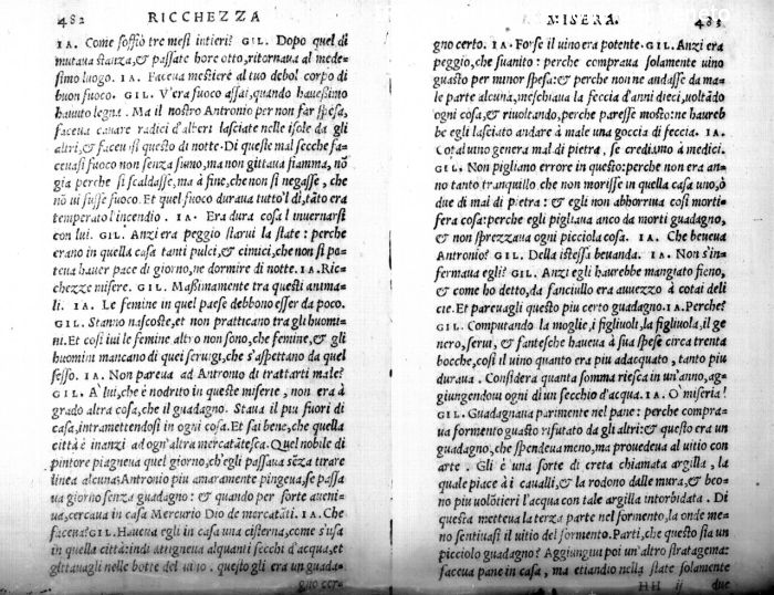 Venezia, pagina da libro  di Filippi, Tomaso (XX)
