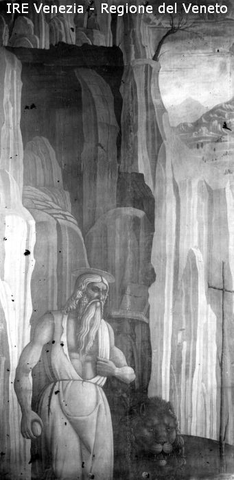 Venezia, basilica di San Marco, Museo, riproduzione dipinto, pittore n.c., santo  di Filippi, Tomaso (XX)