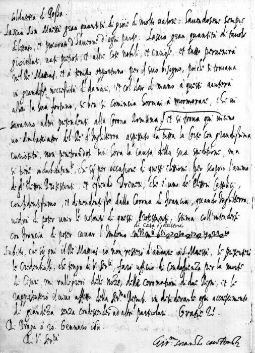 Venezia, Archivio di Stato, riproduzione documento  di Filippi, Tomaso (XX)