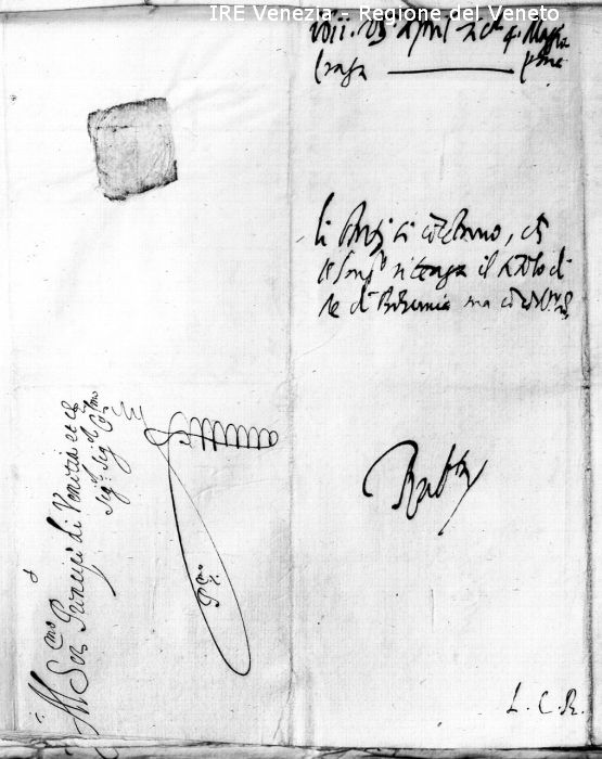 Venezia, Archivio di Stato, riproduzione documento  di Filippi, Tomaso (XX)