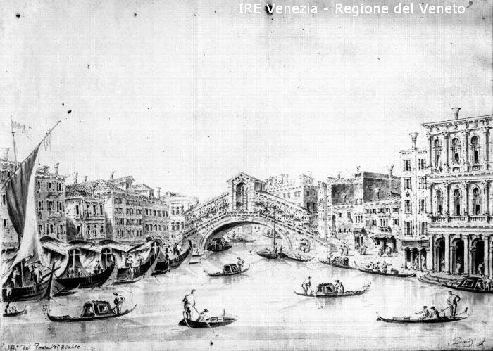 Venezia, Museo Civico, riproduzione disegno di Francesco Guardi  di Filippi, Tomaso (XX)