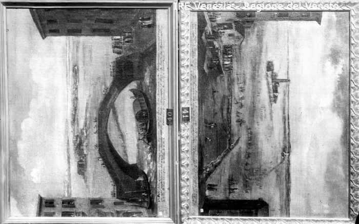 Venezia, Museo Civico, riproduzione dipinti, scuola veneta, "Laguna di Venezia anno 1788"  di Filippi, Tomaso (XX)