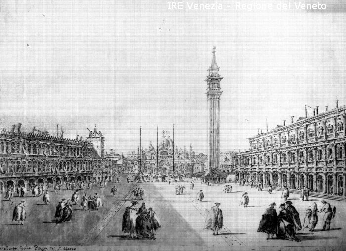 Venezia, Museo Civico, riproduzione disegno di Francesco Guardi  di Filippi, Tomaso (XX)