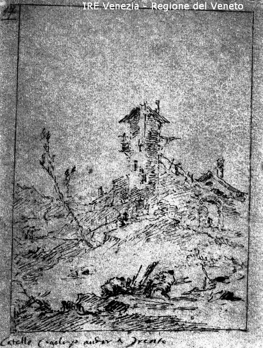Venezia, Museo Civico, riproduzione disegno di Francesco Guardi  di Filippi, Tomaso (XX)
