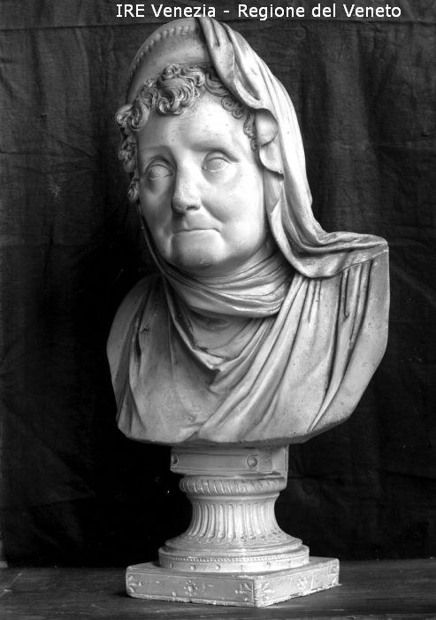 Venezia, Museo Civico, scultore n.c., busto di Giustina Renier Michiel  di Filippi, Tomaso (XX)