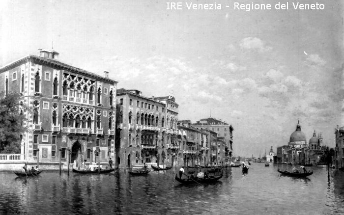 Venezia, riproduzione dipinto, pittore n.c.  di Filippi, Tomaso (XX)