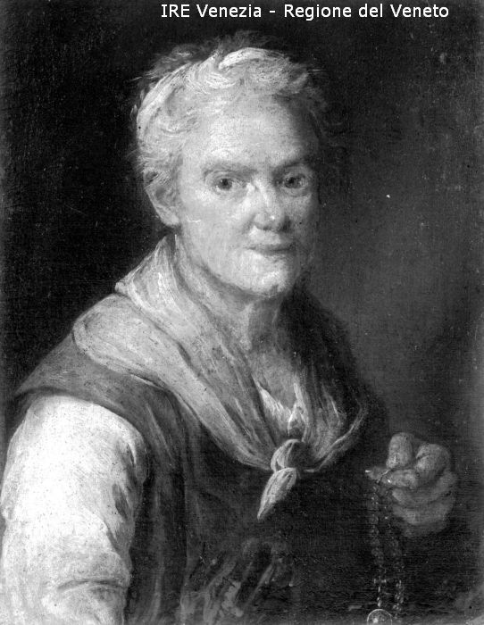 Venezia, collezione Guillon, riproduzione dipinto, pittore n.c., ritratto  di Filippi, Tomaso (XX)