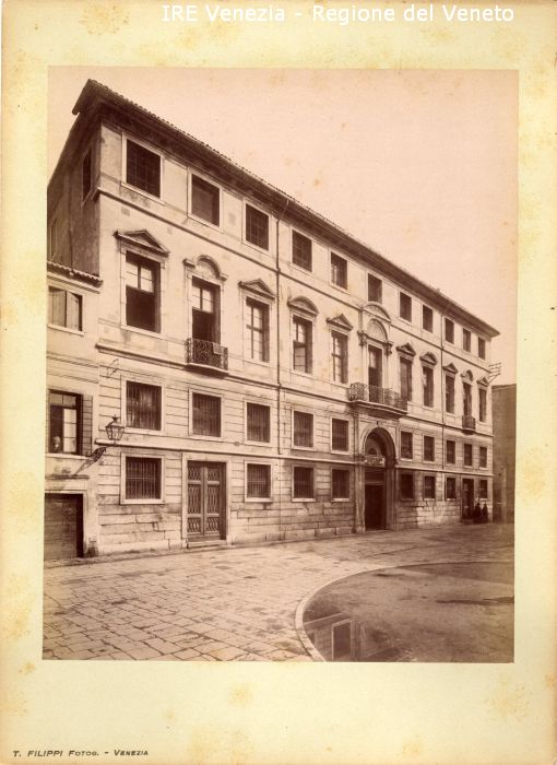 Venezia - Vita veneziana e lagunare - Attività pubbliche - Assistenza e Sanità - Congregazione di Carità - Istituto Manin - Palazzo Sceriman  di Filippi, Tomaso (fine/ inizio XIX/ XX)