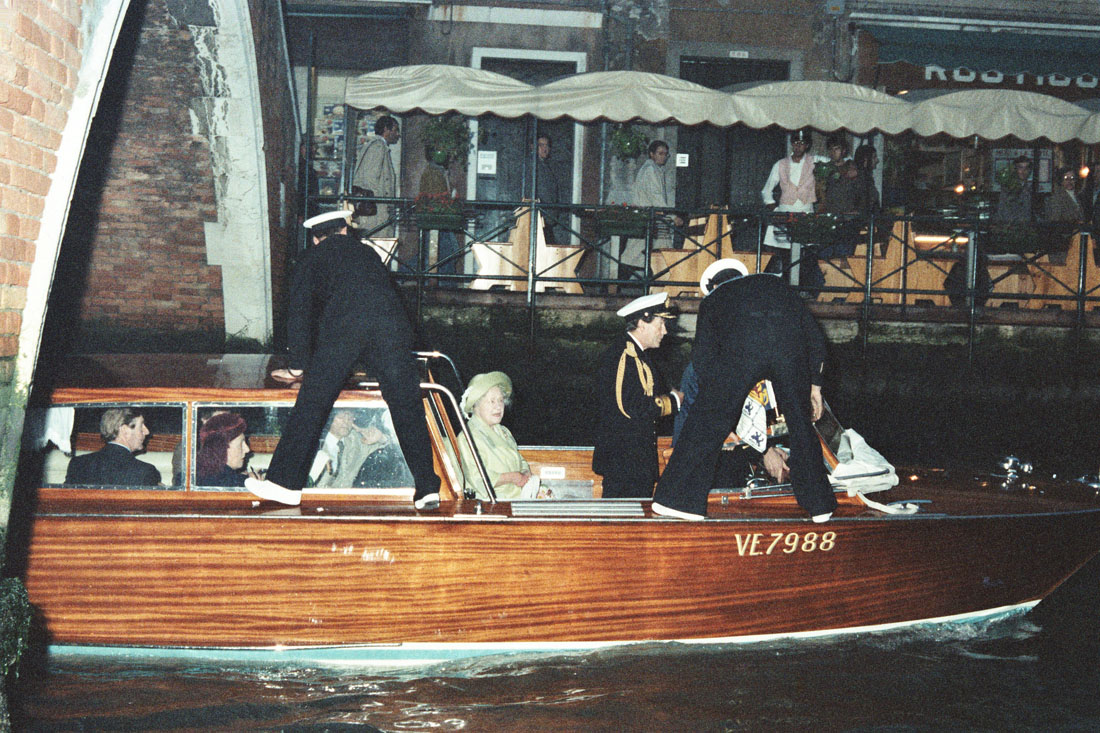 Visita Regina Madre - Venezia (negativo) di Ceolin, Elio (ultimo quarto sec. XX)