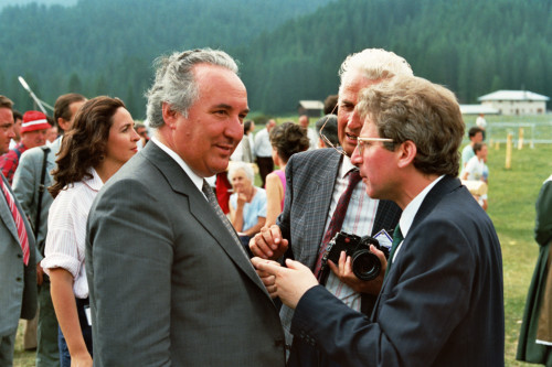 Carlo Bernini - Papa Giovanni Paolo II - Val Visdende (negativo) di Ceolin, Elio (ultimo quarto sec. XX)