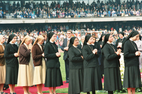 Papa Giovanni Paolo II - Verona (negativo) di Ceolin, Elio (ultimo quarto sec. XX)