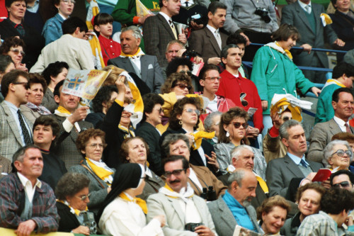 Papa Giovanni Paolo II - Verona (negativo) di Ceolin, Elio (ultimo quarto sec. XX)