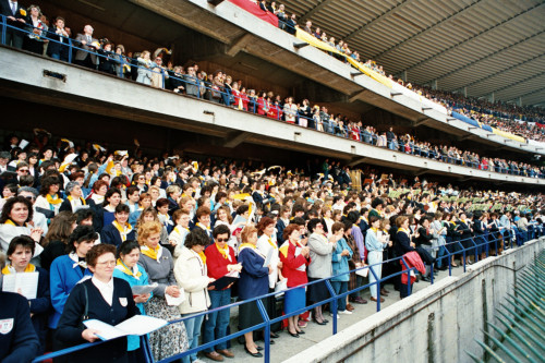 Papa Giovanni Paolo II - Verona (negativo) di Ceolin, Elio (ultimo quarto sec. XX)
