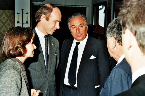 Carlo Bernini - Vertice Economico - Venezia - 1987 (negativo) di Ceolin, Elio (studio fotografico) (ultimo quarto XX)