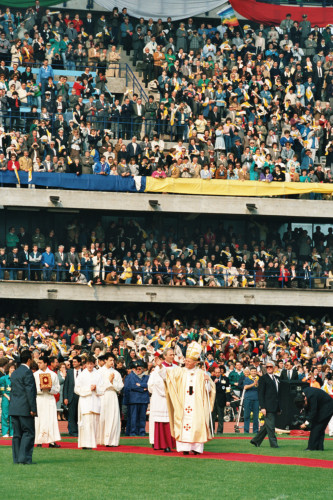 Papa Giovanni Paolo II - Verona (negativo) di Ceolin, Elio (ultimo quarto sec. XX)