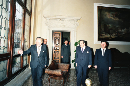 Palazzo Balbi <Venezia> - Interno (negativo) di Ceolin, Elio (studio fotografico) (ultimo quarto XX)