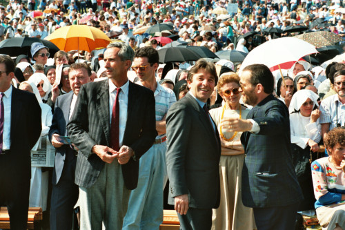 Umberto Carraro - Papa Giovanni Paolo II - Col Cumano (negativo) di Ceolin, Elio (ultimo quarto sec. XX)