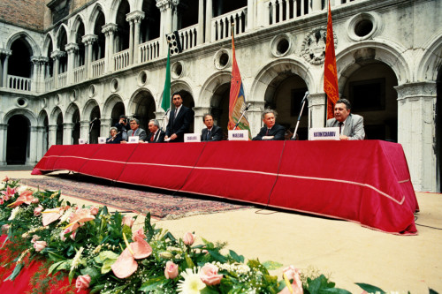 Carlo Bernini - Nereo Laroni - Roumen Katintcharov (negativo) di Ceolin, Elio (ultimo quarto sec. XX)