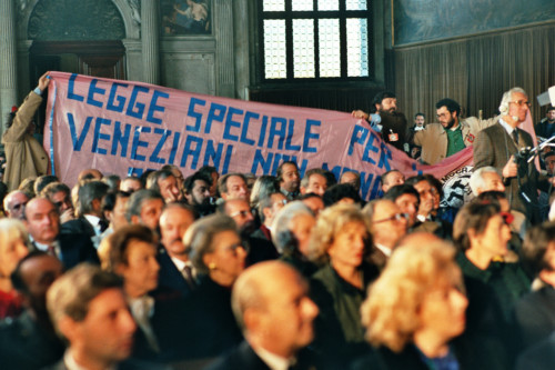 Palazzo Ducale <Venezia> - Sala dello Scrutinio (negativo) di Ceolin, Elio (studio fotografico) (ultimo quarto XX)