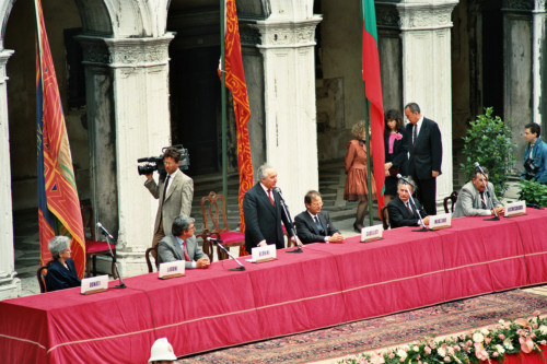 Carlo Bernini - Nereo Laroni - Roumen Katintcharov (negativo) di Ceolin, Elio (ultimo quarto sec. XX)