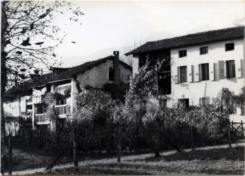 Casa rurale, località Formegan, Santa Giustina (Belluno). (positivo) di Alpago Novello, Adriano (metà XX)