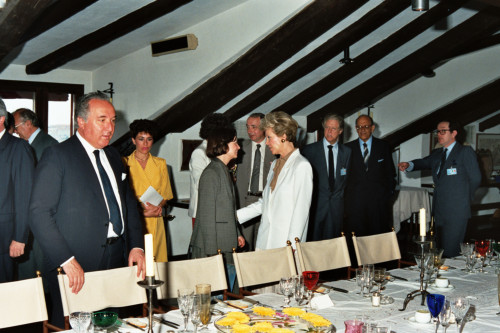 Carlo Bernini - Vertice Economico - Venezia - 1987 (negativo) di Ceolin, Elio (studio fotografico) (ultimo quarto XX)