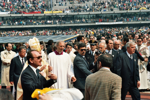 Papa Giovanni Paolo II - Verona (negativo) di Ceolin, Elio (ultimo quarto sec. XX)