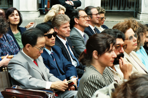 Pubblico - Palazzo Ducale <Venezia> - Cortile (negativo) di Ceolin, Elio (ultimo quarto sec. XX)