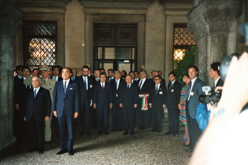 Vertice Economico - Venezia - 1987 (negativo) di Ceolin, Elio (studio fotografico) (ultimo quarto XX)