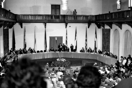 Vertice Economico - Venezia - 1987 (negativo) di Ceolin, Elio (studio fotografico) (ultimo quarto XX)