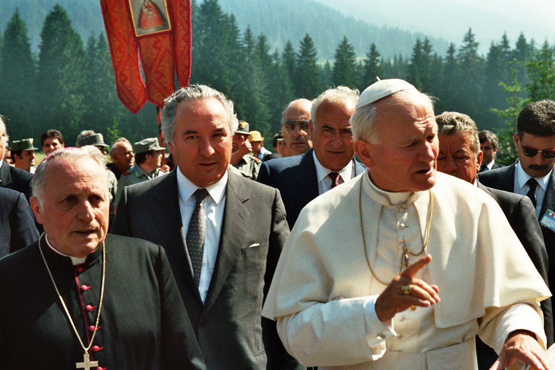 Papa Giovanni Paolo II - Val Visdende (negativo) di Ceolin, Elio (ultimo quarto sec. XX)
