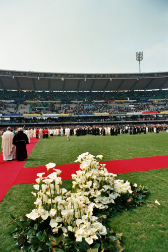 Papa Giovanni Paolo II - Verona (negativo) di Ceolin, Elio (ultimo quarto sec. XX)