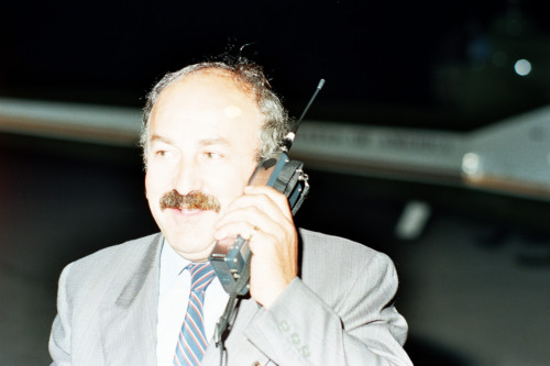 Presidente Ronald Reagan - Venezia (negativo) di Ceolin, Elio (studio fotografico) (ultimo quarto XX)