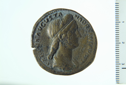 moneta - sesterzio (II sec. d.C.)