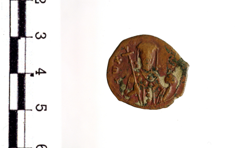 moneta - tetarteron (secc. XI-XII d.C.)