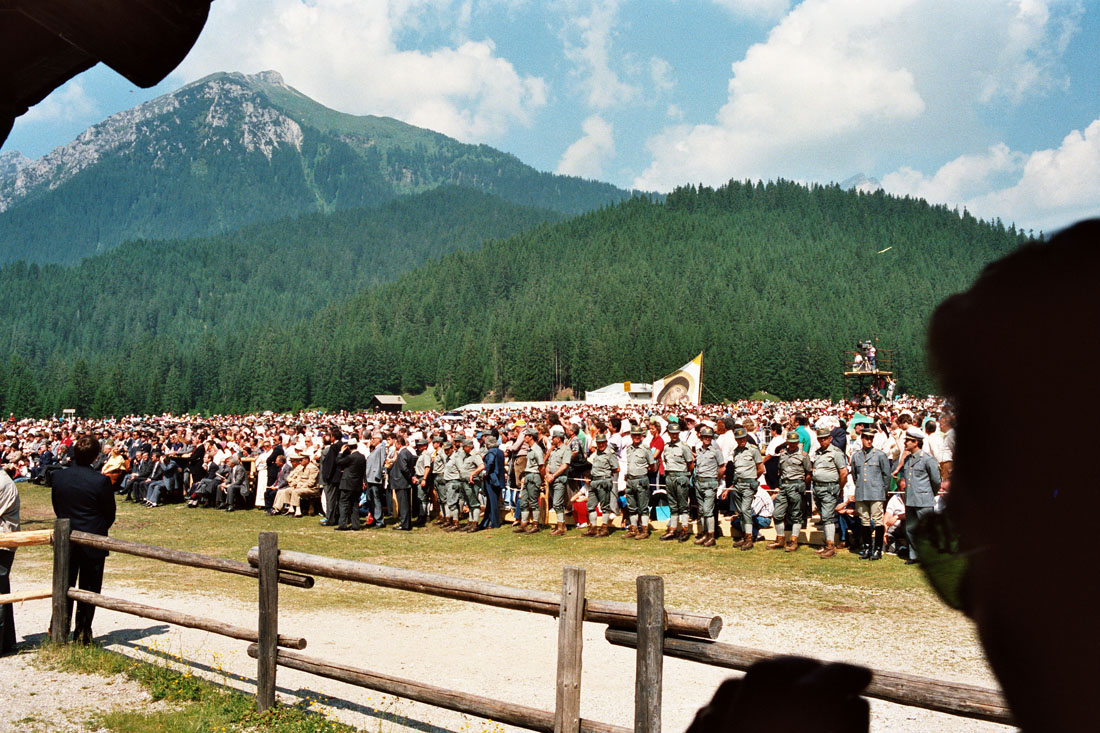 Pubblico - Val Visdende (negativo) di Ceolin, Elio (ultimo quarto sec. XX)