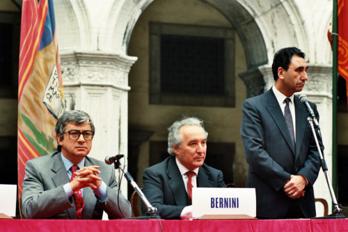 Palazzo Ducale <Venezia> - Cortile (negativo) di Ceolin, Elio (ultimo quarto sec. XX)
