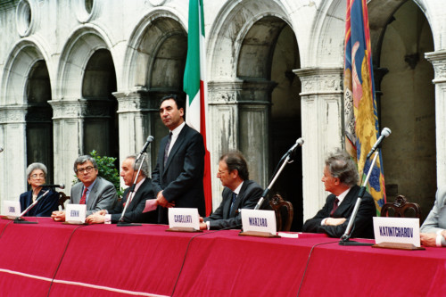 Carlo Bernini - Nereo Laroni - Roumen Katintcharov (negativo) di Ceolin, Elio (ultimo quarto sec. XX)