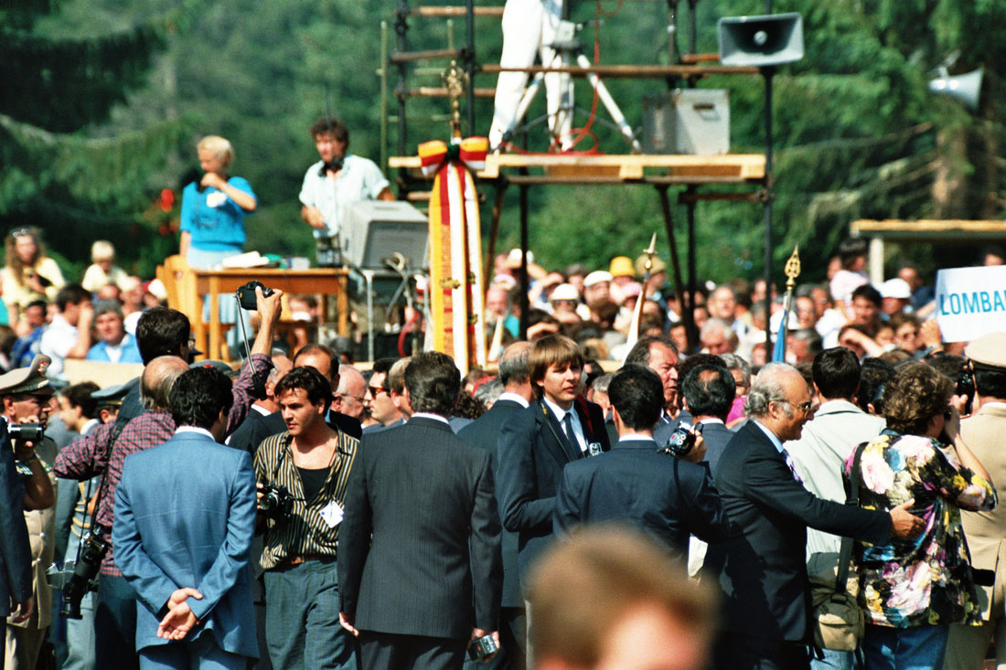 Papa Giovanni Paolo II - Val Visdende (negativo) di Ceolin, Elio (ultimo quarto sec. XX)