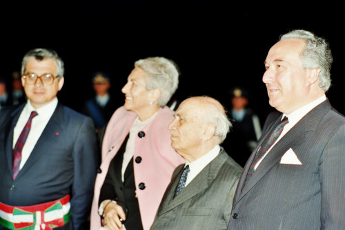 Presidente Ronald Reagan - Venezia (negativo) di Ceolin, Elio (studio fotografico) (ultimo quarto XX)