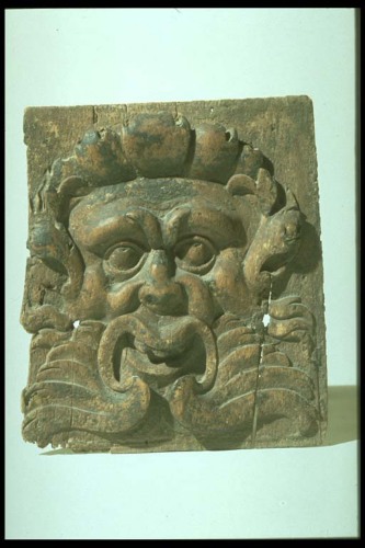 mascherone (scultura - elemento d'insieme, serie) - ambito Italia centrale (sec. XVI)