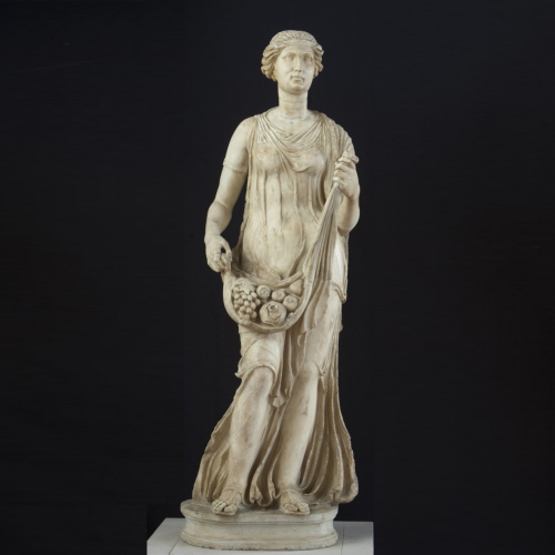 Hora dell'Autunno (statua femminile) - ambito romano/ produzione urbana (età romana/ sec. I d.C.)