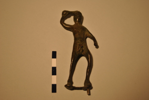 Ercole (statuetta/bronzetto) - produzione italica nord orientale (secc. III-II a.C.)