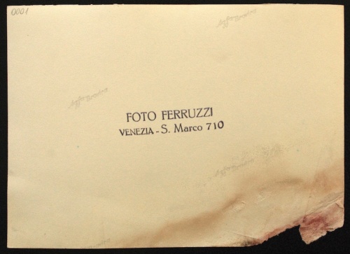Gruppi - Ca' Foscari <Venezia> - Sec. 20. (positivo) di Ferruzzi (XX)