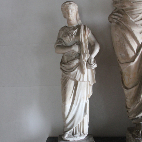 statua femminile (statua femminile) - ambito culturale greco (età ellenistica/ secc. II a.C. / I a.C.)