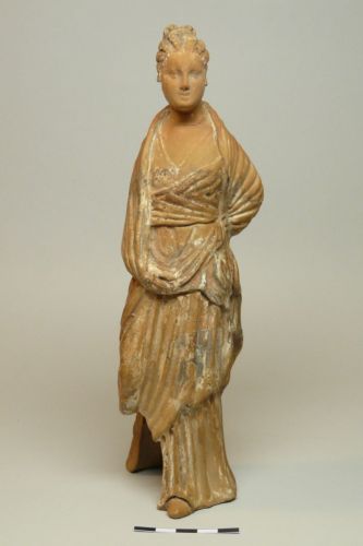 statuetta femminile - ambito culturale greco/ produzione magnogreca (metà III secolo a.C.)