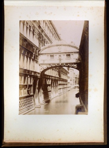 Venezia - Ponte dei Sospiri (positivo) di Naya, Carlo (XIX)