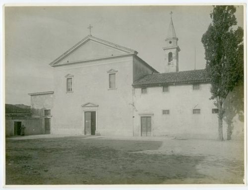 Facciate - Chiesa di Sant'Anna <Koper> - 1920-1925 (positivo) di Opiglia, Pietro (attr.) (primo quarto XX)