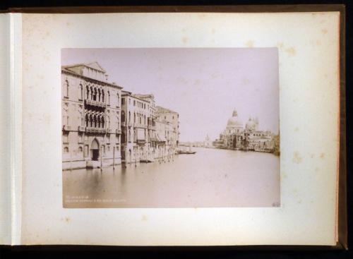 Venezia - Canal Grande - Vedute (positivo) di Naya, Carlo (XIX)