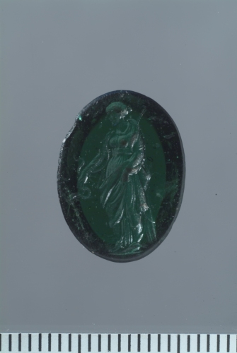 Igea (gemma, pasta vitrea) - glittica post-antica (XVI-XVII secolo d.C.)